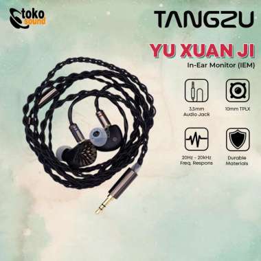 Tangzu X Dethonray Yu Xuan Ji Yuxuanji 10mm TPLX Dynamic Driver In Ear Monitor Earphone 4mm