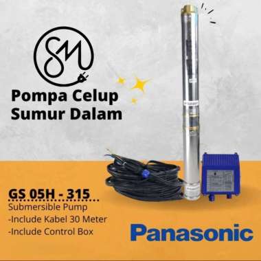 Pompa Air Celup Panasonic GS 05H 315 Sumur Dalam Sumersible pump 3 inch