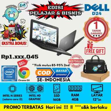 Laptop Dell 5190 Chromebook Murah | Laptop Pelajar | Cocok Sekolah & Kerja Ringan