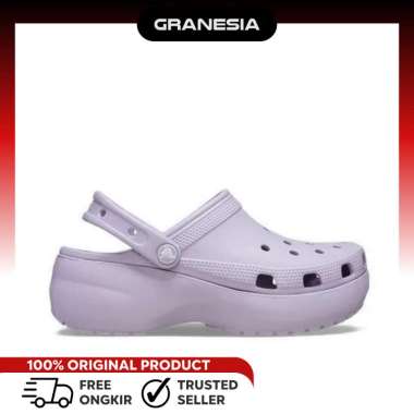 Crocs Classic Platform Women Clog 2067505PS|Sendal Sepatu Wanita 39.5