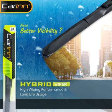 Carinn 1 Set Wiper Hybrid Kaca Depan Mobil Universal For Ford & Datsun Datsun Go+ Wiper Depan
