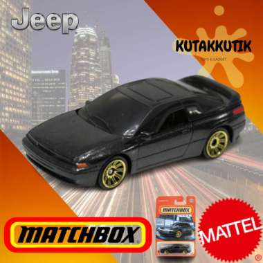 Matchbox Mobil Sedan Subaru SVX Hitam Subaru Edition Hitam