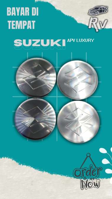 1pcs 60mm Suzuki Tutup Velg Roda APV Luxury Ring 15 16 17 18 Polish