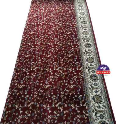 Alhadi Karpet Masjid ALDHO METERAN Ukuran 120 x 100cm Tebal 13mm Sajadah Mushola Padat Empuk Lembut 