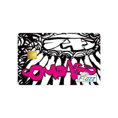 Kartu Flazz Limited Edition Compass x Darbotz GEN 2