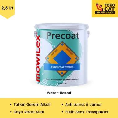 CAT DASAR MOWILEX PRECOAT UNDERCOAT TEMBOK 2.5 LITER