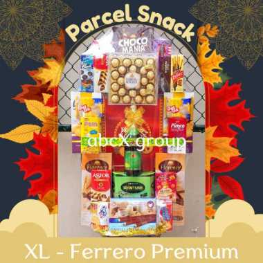 Parcel Snack Parsel Lebaran Hampers IDUL FITRI, Natal, Tahun Baru - XL - CLASSIC XL FERRERO PREMIUM