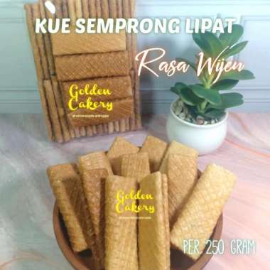 KUE SEMPRONG LIPAT/SEMPRONG DOMPET TERLARIS RASA WIJEN 250 GRAM