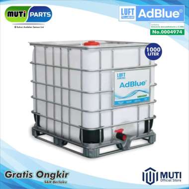 Adblue 1000 Liter Cairan Diesel Exhaust Fluid Luft Blue DEF Luftblue DEF