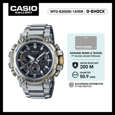 G-Shock Jam Tangan Pria MTG-B3000D-1A9DR Original Analog