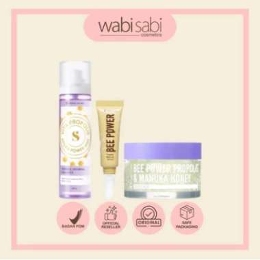 SOMETHINC - Bee Power Propolis Glow Lip Serum | Vita Propolis Hydra Power Mist | Manuka Honey Sleepi
