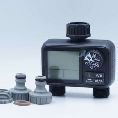 Pengairan Pengatur Otomatis Kran Air Irigasi Outdoor Electronic Automatic Water Timer Garden Waterin
