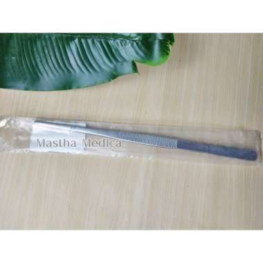 Pinset anatomis 25cm marwa/ Thumb Dressing Forcep Marwa