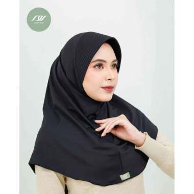 Jilbab Bergo Sport / Bergo Asuuka Hitam