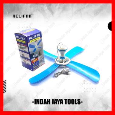HELIFAN BHF04 35 Kipas Angin Gantung 35 Watt 4 Baling - Alat Pendingin Ruangan