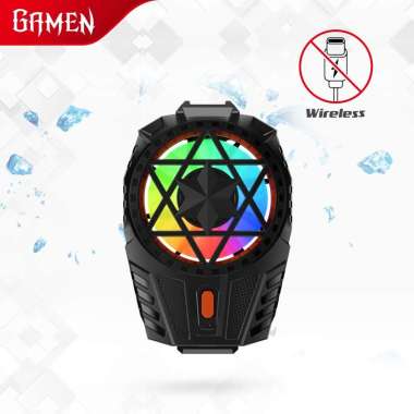 GAMEN GMR02S Wireless Fan Cooler Radiator Pendingin HP Cooling Fan Gaming Original - Garansi 1 Tahun