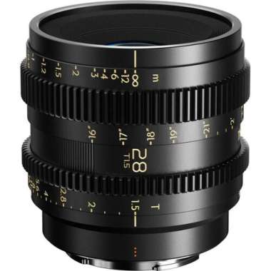 Thypoch Simera-C 28mm T1.5 FF Cine Lens E-Mount Thypoch Simera C 28mm T/1.5 For Sony E Full Frame GA