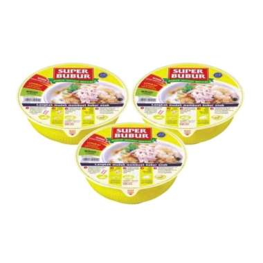 Super Bubur Ayam Instan Cup 64gr x 3pcs