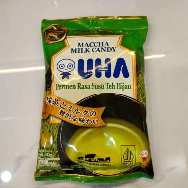 1 Pack Permen UHA Milk Candy 103 g Strawberry Stroberi Hijau Mint Susu Green tea UHA matcha