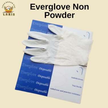 Sarung Tangan Latex Everglove Non Powder