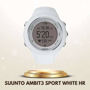 Suunto Ambit3 Sport White HR SS020683000 - Jam Tangan Suunto Original