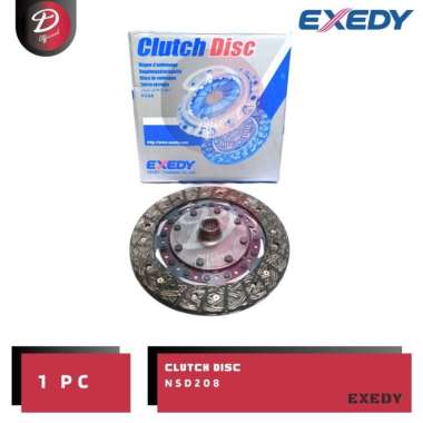 Kampas Kopling Clutch Disc Nissan Livina 1.5 1.500cc Tahun 2007-2019 Exedy NSD208 Original Asli 100%