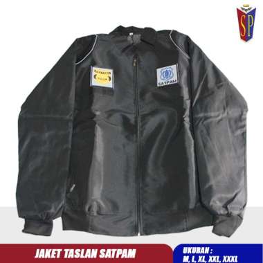 Jaket Satpam Taslan Velcro - Jaket Security Taslan Bordir Bordir Satpam XXXL