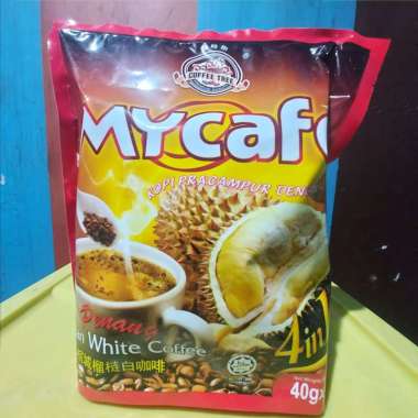 Coffee Tree MyCafe Durian (15x40gr) My Cafe Penang White Coffee Durian Kopi Duren