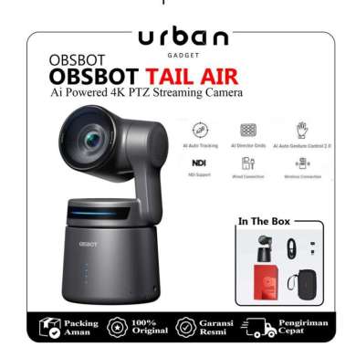 OBSBOT Tail Air Ai Powered 4K PTZ Streaming Camera UNIT