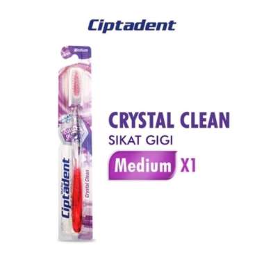 Ciptadent Sikat Gigi Crystal Clean Medium