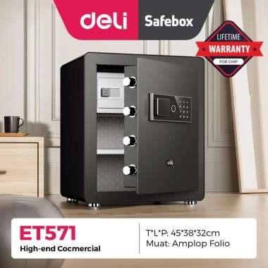 Deli Safe Box ET571 - Brankas Digital Tingkatkan Keamanan Anda