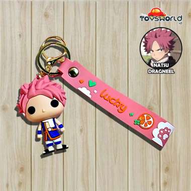 Keychain karakter anime Fairy Tail Jelal Fernandes