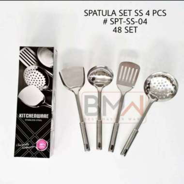 Spatula Set Stainless isi 4 pcs