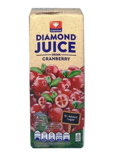 Diamond juice cranberry / blueberry / jambu 200 ml cranberry