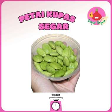 Sayur Segar - Pete/Petai Kupas Segar / Stink Beans 100 gr
