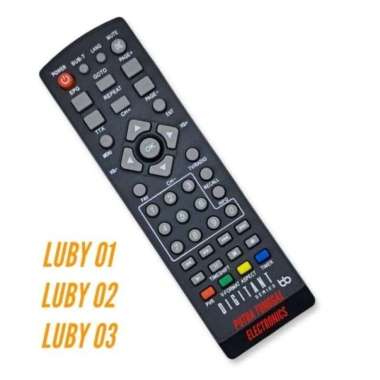 REMOT REMOTE STB LUBY DVB T2 LUBY 01 / LUBY 02 / LUBY 03