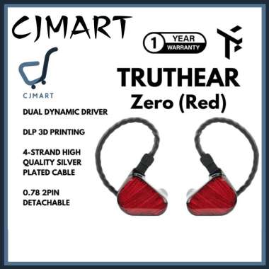 TruthEar x Crinacle Zero: RED Dual Dynamic Driver In Ear Earphone