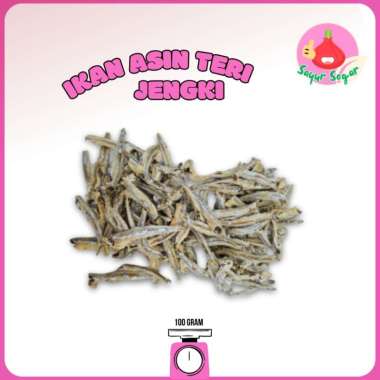 Sayur Segar - Ikan Asin teri Jengki/Anchovy Salted Fish 100 gr