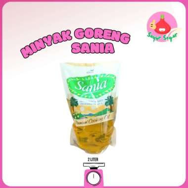 Sayur Segar - Sania Minyak Goreng/Cooking Oil 2 Liter