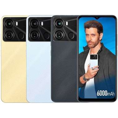 iTel P40 Ram 4GB Rom 64GB biru