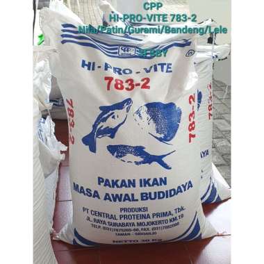 REPACK 2 Kg HI-PRO-VITE 781, 782, 783 - 1, -2, -3, -4 CPP Pakan Ikan Budidaya Makanan Pelet Ikan Gur