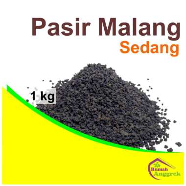 Media Tanam Pasir Malang 1 Kg Kasar, Sedang, Halus, Mix paser holtikultura vulkanik lava tanaman ang