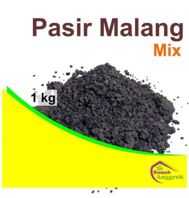 Media Tanam Pasir Malang 1 Kg Kasar, Sedang, Halus, Mix paser holtikultura vulkanik lava tanaman ang