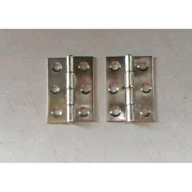 engsel tipis 4,5 cm engsel plat tipis pintu laci triplek pintu kandang belum termasuk sekrup dan bau