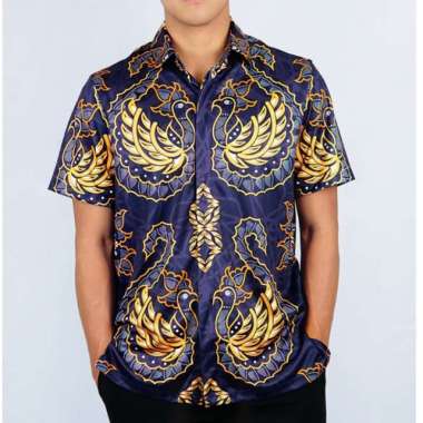 Trijee Batik Jersey Men Balen - Purple XL