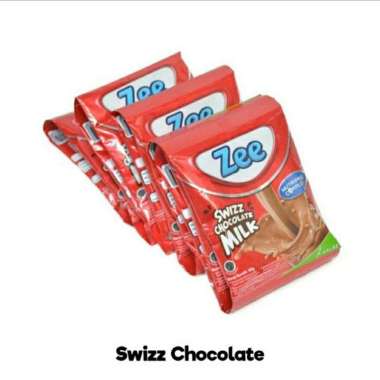 Zee Renceng Susu Bubuk Zee Renceng Isi 10pcs Susu Pertumbuhan Anak Cokelat