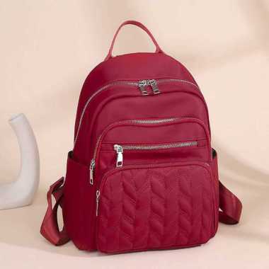 Tas Ransel Wanita Fashion Korea Import Terbaru Tas Punggung Cewek Multifungsi Tas Sekolah Perempuan 
