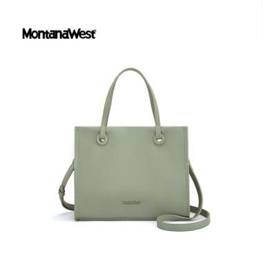 Montana West Tas Wanita Delisha Bag Hand Bag Selempang Women Bag Green