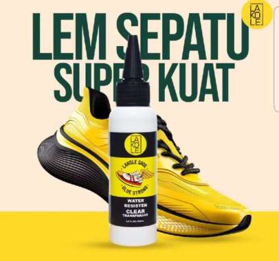 Lem original pabrik lem sepatu super kuat lakole
