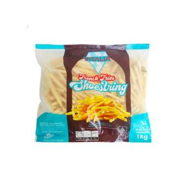 VITALIA SHOESTRING FRENCH FRIES 1KG KENTANG GORENG FROZEN 1000GR